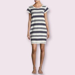 Joie Nanae Porcelain/Dark Navy Dress